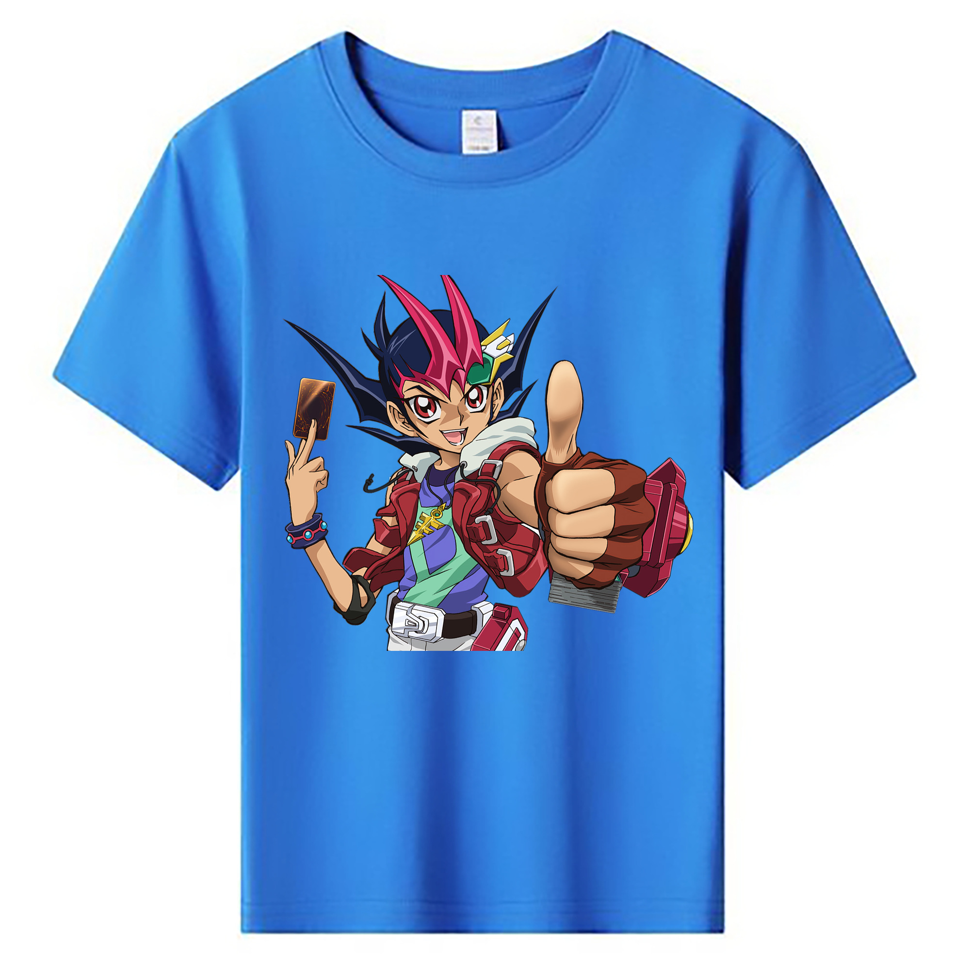 （画像用） 遊☆戯☆王 Yu-Gi-Oh! 綿100％キッズTシャツ（フロントプリント）